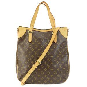 LOUIS VUITTON Brown Monogram Tote Bag